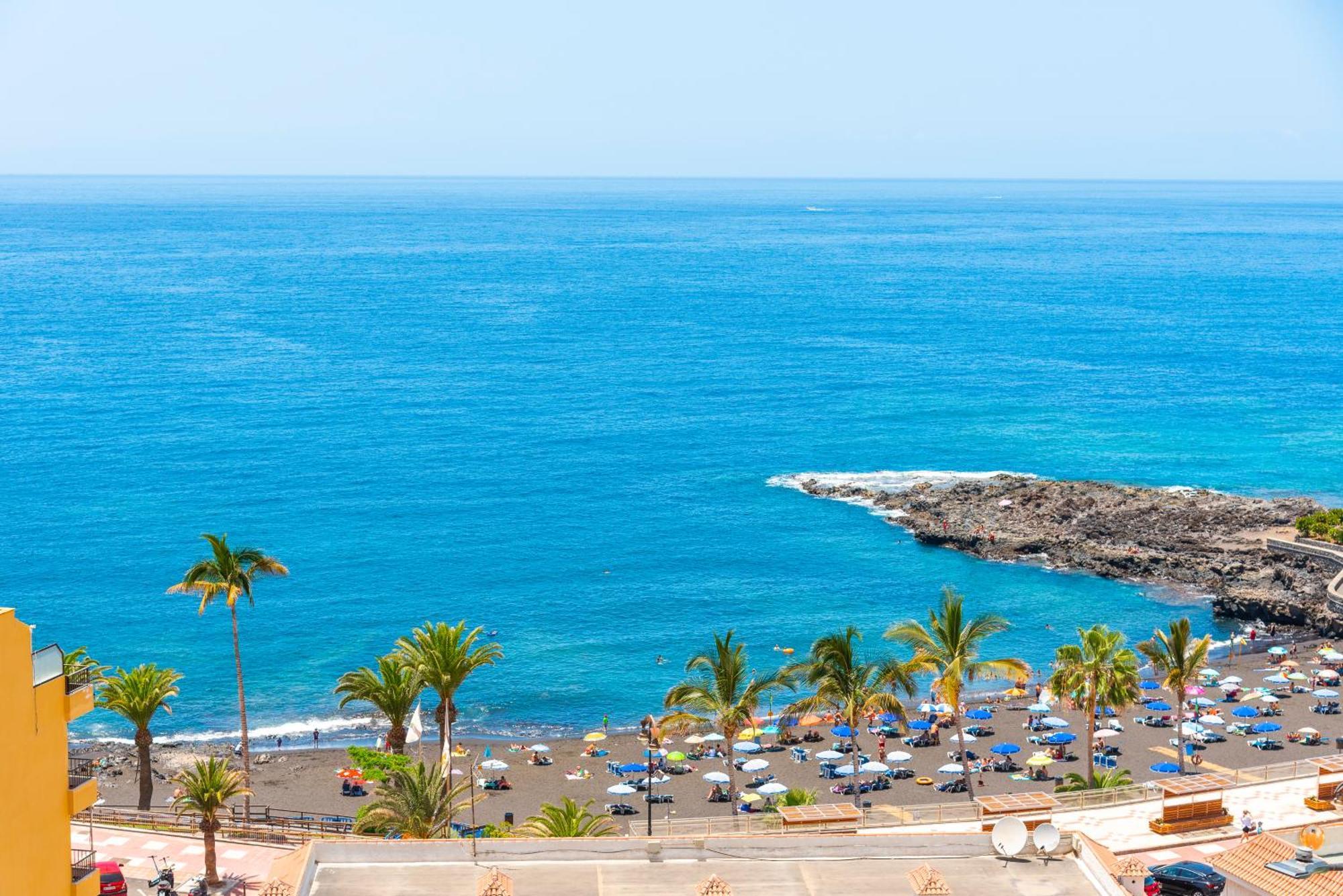 Arenas Negras Playa La Arena, Newly Renovated Lägenhet Puerto de Santiago  Exteriör bild