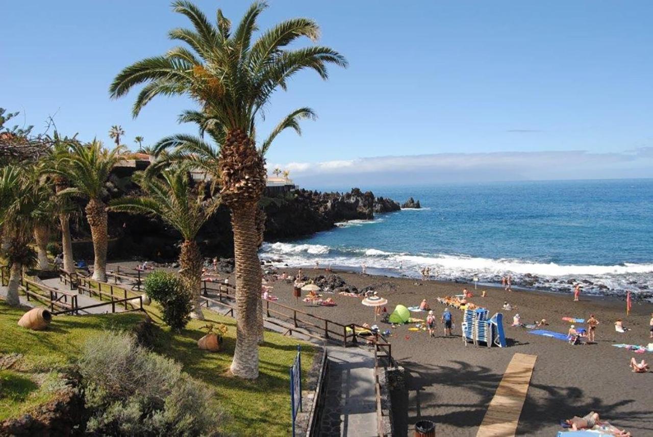 Arenas Negras Playa La Arena, Newly Renovated Lägenhet Puerto de Santiago  Exteriör bild